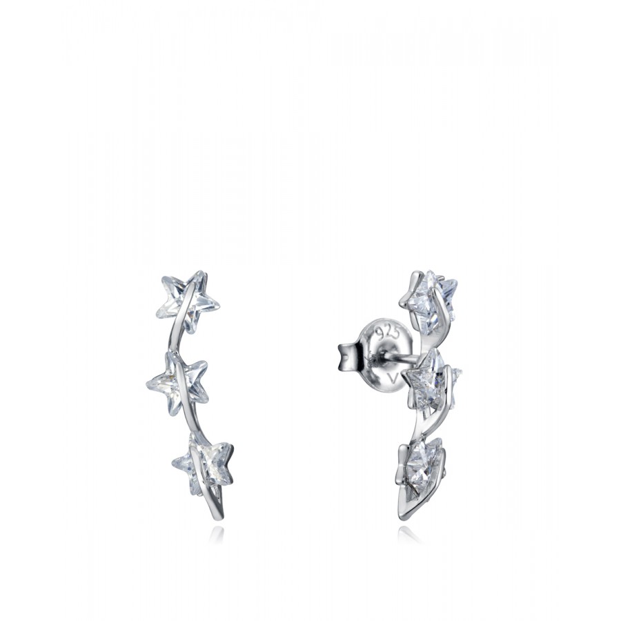 Pendientes Plata Viceroy Trepadores Circonitas