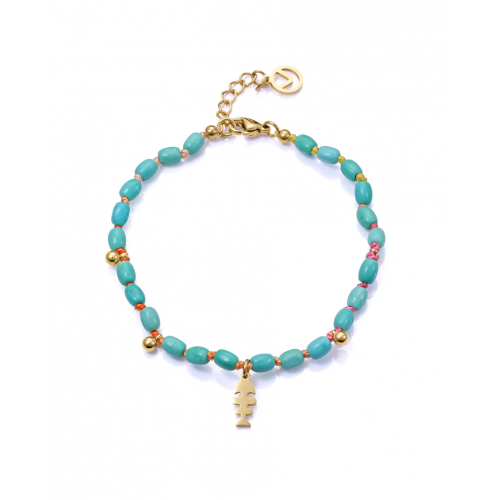 Pulsera Viceroy Turquesas Colgante Pez