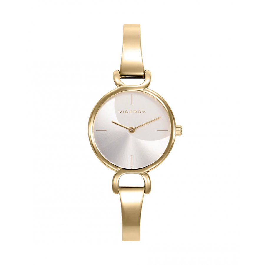 Reloj Viceroy Chica Dorado con Brazalete