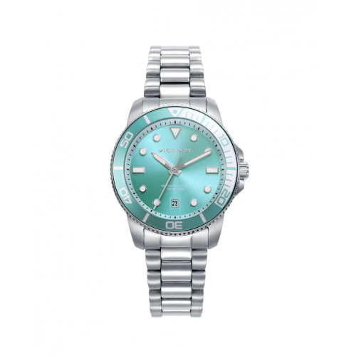 Reloj para chica verde Viceroy con brazalete de acero