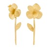 Pendientes Dorados Joid'Art Largos Flor