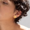 Pendientes Dorados Joid'Art Flor