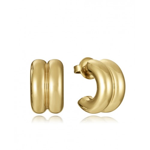 Pendientes Viceroy Dorados Doble Aro