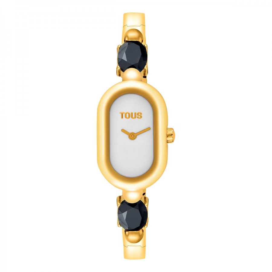 Reloj Tous Dorado Onix Brazalete