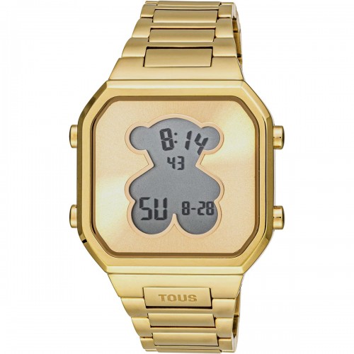 Reloj Tous Digital D-Bear Brazalete Dorado